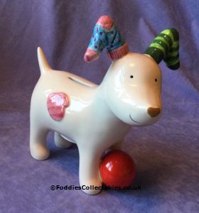 John Beswick Snowman Snowdog Moneybox quality figurine